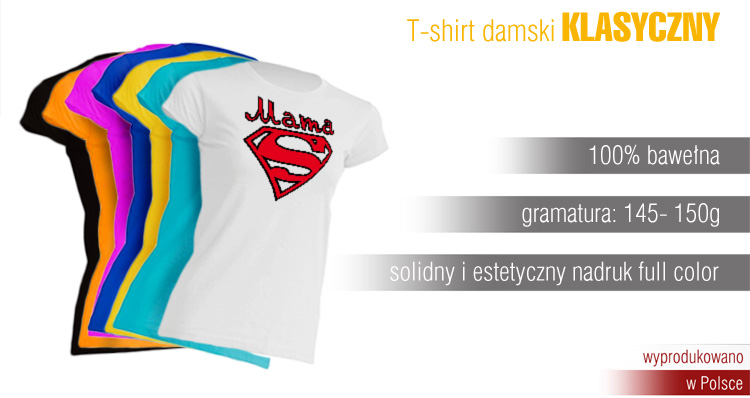 koszulka t-shirt damski kobiecy lady extrema krak&oacute;w