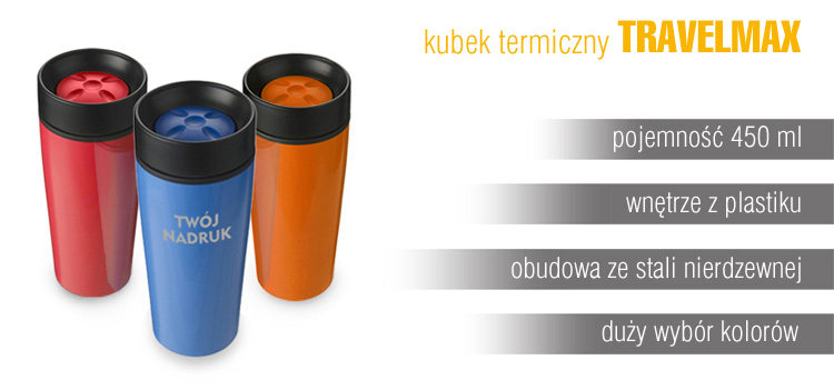 Kubek termiczny kolorowy